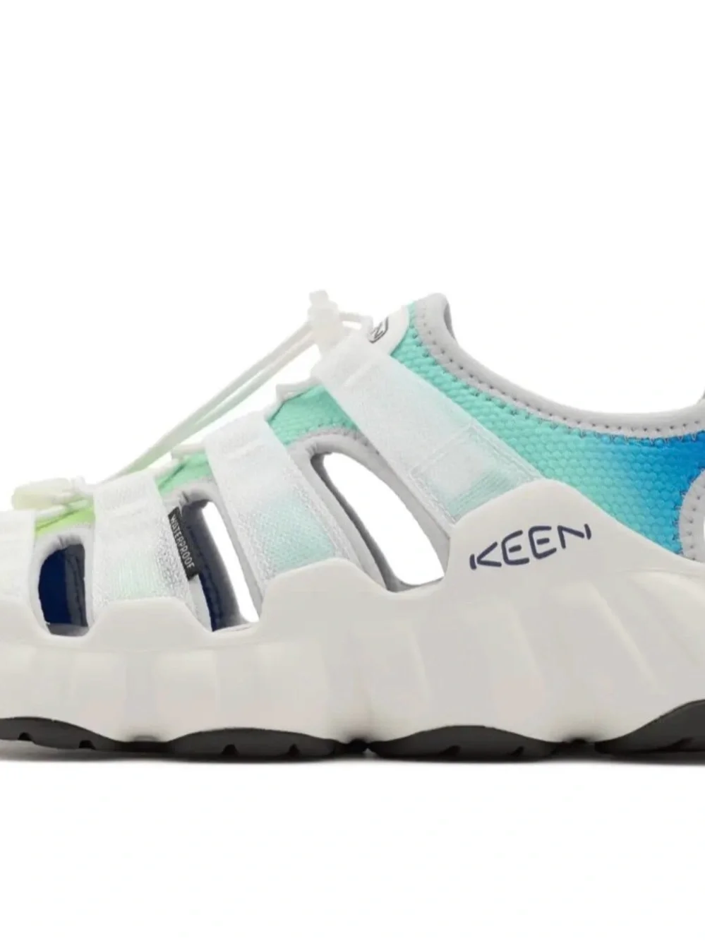 Keen Hyperport H2 Hiking Waterproof Sandal Men's Size 11 Evening Primrose/Blue